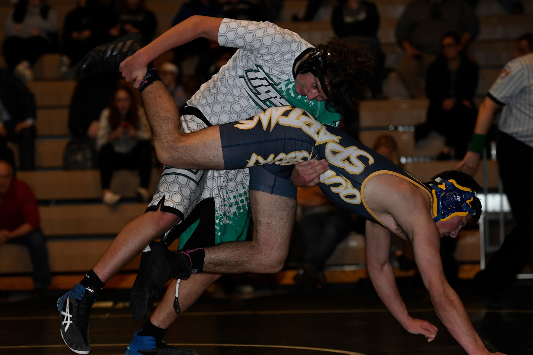 Queensbury vs. Hudson Falls wrestling